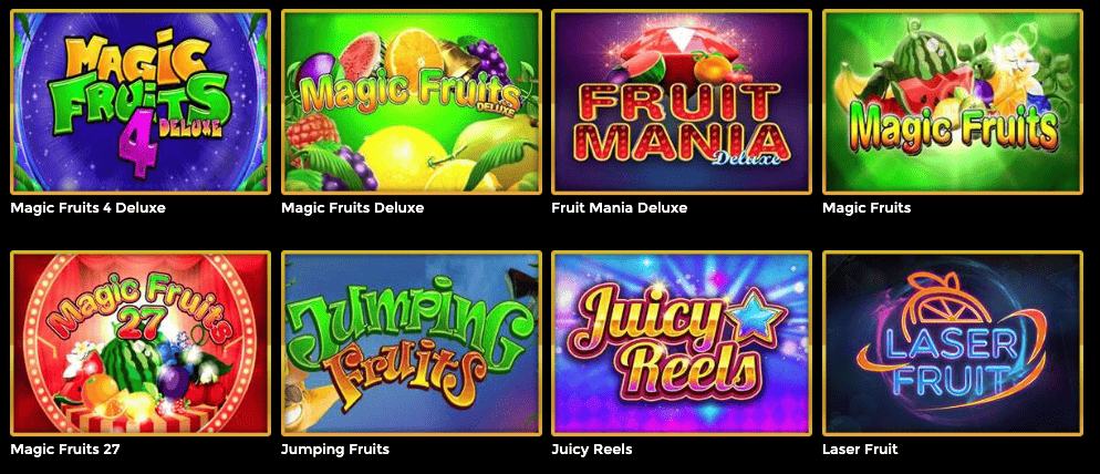 Bonrush Casino Fruits